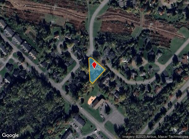 3052 Amesbury Dr, Baldwinsville, NY Parcel Map