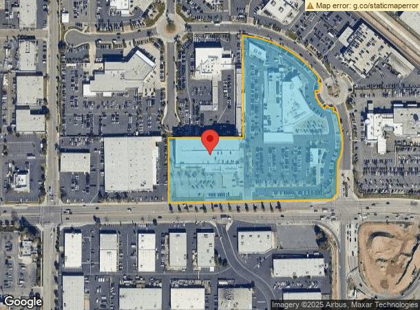  1500 Auto Mall Dr, Santa Ana, CA Parcel Map