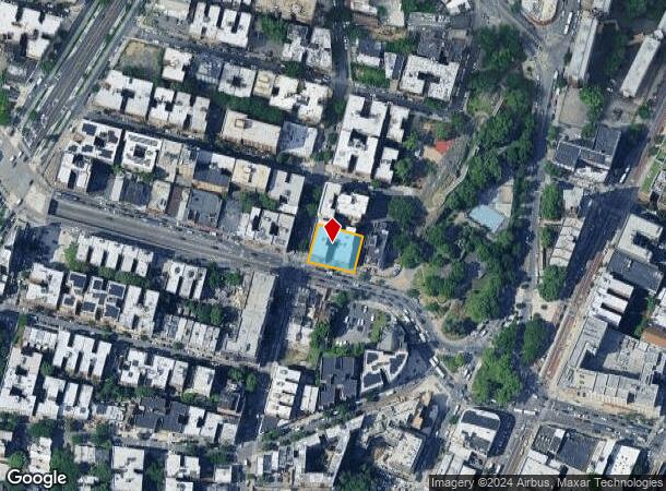  307 E Tremont Ave, Bronx, NY Parcel Map