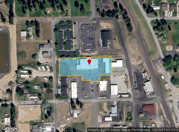 202 W 1St St, Deer Park, WA Parcel Map