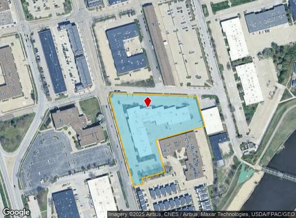 501 Sw 7Th St, Des Moines, IA Parcel Map
