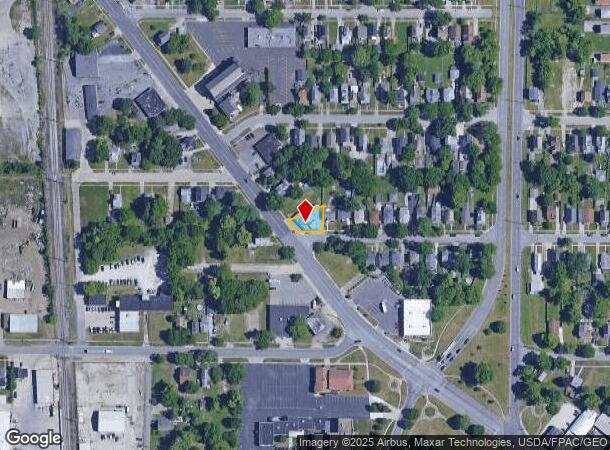  501 Lake Ave, Elyria, OH Parcel Map