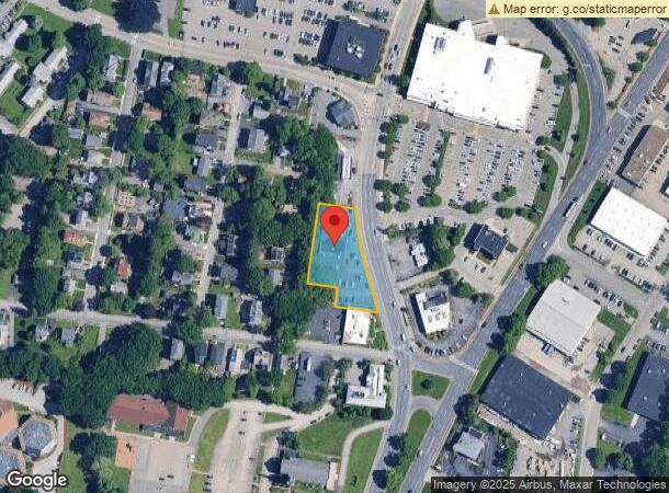  405 Grove St, Worcester, MA Parcel Map