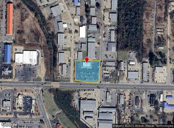  1220 E Oak St, Conway, AR Parcel Map