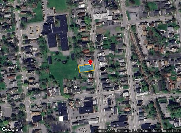 201 Margaret St, Plattsburgh, NY Parcel Map