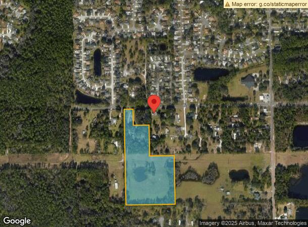  7860 Morse Ave, Jacksonville, FL Parcel Map