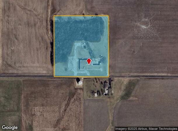 25218 Dow Rd, Dow, IL Parcel Map