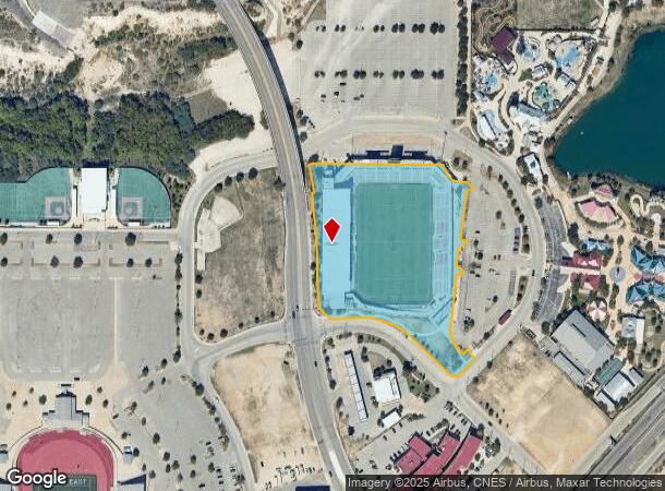  5106 David Edwards Dr, San Antonio, TX Parcel Map