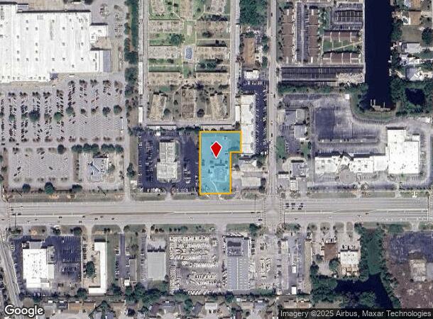  1730 E Merritt Island Cswy, Merritt Island, FL Parcel Map