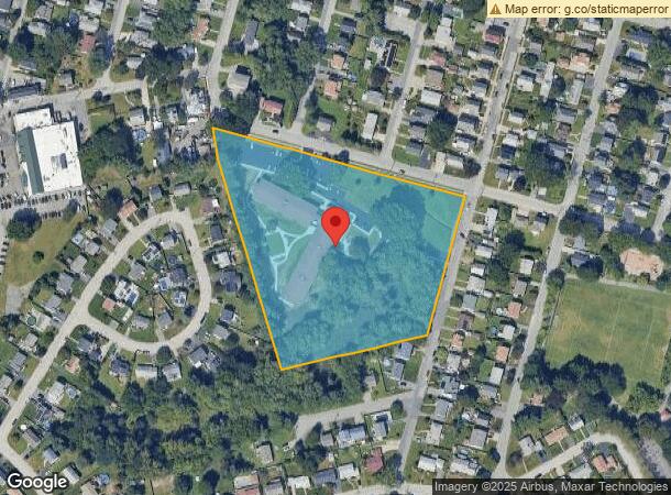  100 Arthur St, Cranston, RI Parcel Map