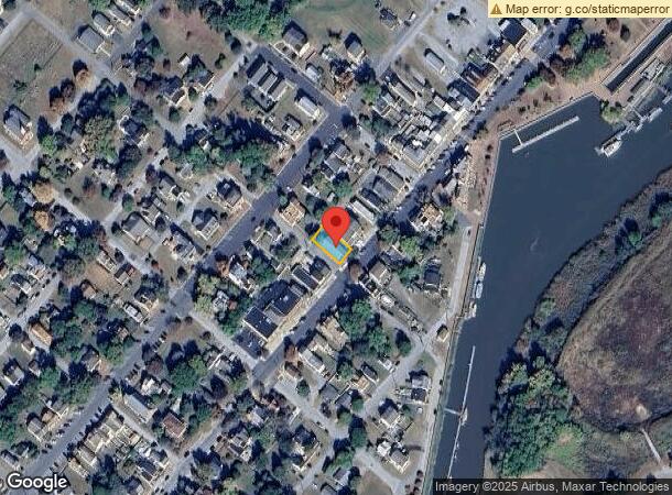  124 Clinton St, Delaware City, DE Parcel Map