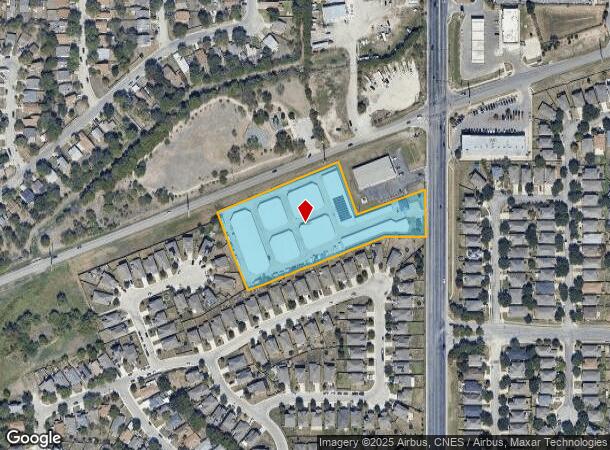  3615 N Foster Rd, San Antonio, TX Parcel Map