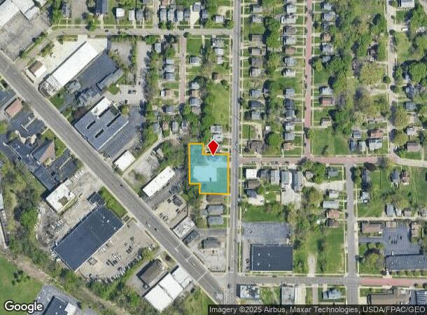  60 N Arlington St, Akron, OH Parcel Map