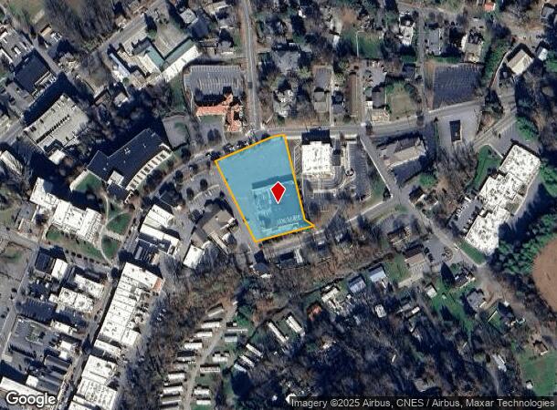  334 N Main St, Waynesville, NC Parcel Map