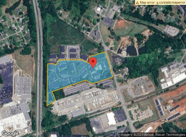  100 Keats Dr, Spartanburg, SC Parcel Map