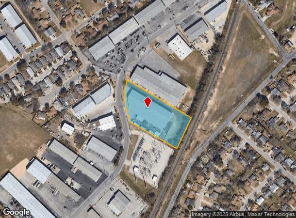  1280 Industrial Dr, New Braunfels, TX Parcel Map