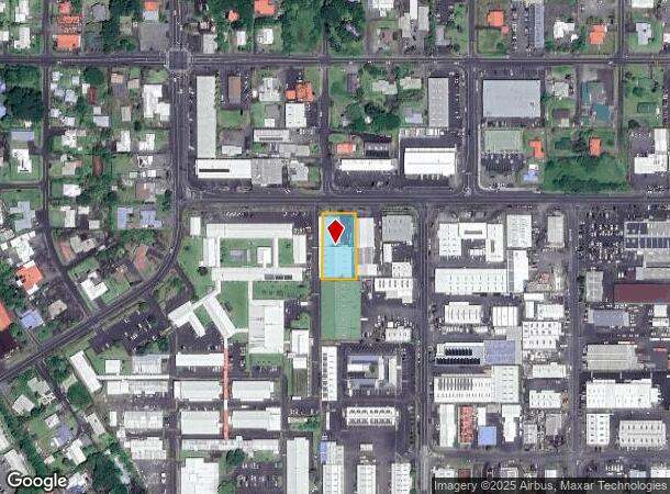 270 E Kawili St, Hilo, HI Parcel Map