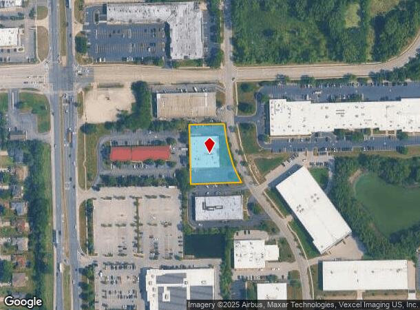  7550 S Quincy St, Willowbrook, IL Parcel Map