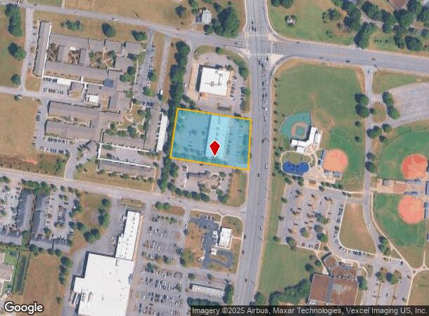  2445 Memorial Blvd, Murfreesboro, TN Parcel Map