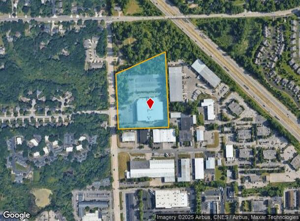 2550 Patterson Ave Se, Grand Rapids, MI Parcel Map