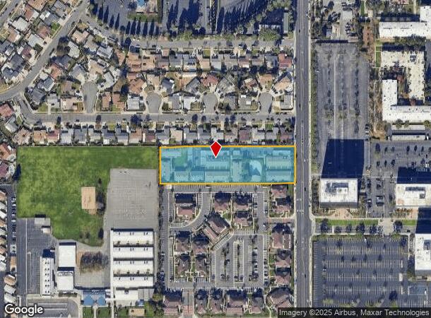  12341 Lewis St, Garden Grove, CA Parcel Map