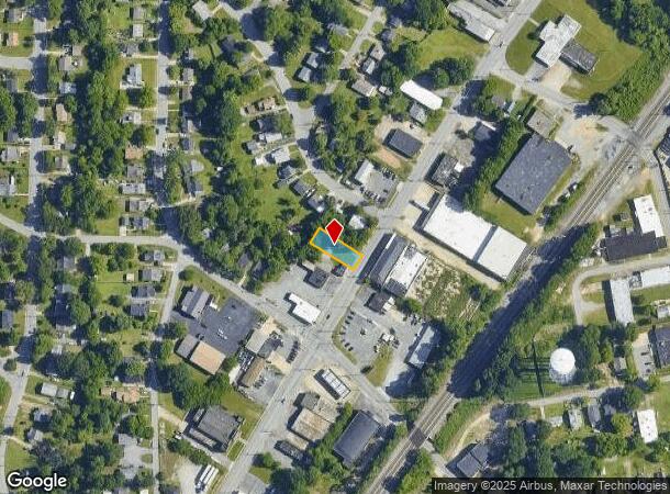  2104 W English Rd, High Point, NC Parcel Map