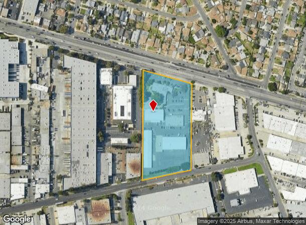  12102 Washington Blvd, Whittier, CA Parcel Map