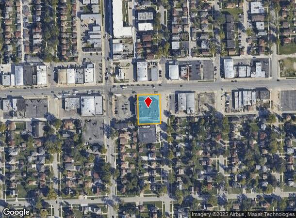 1600 W Roosevelt Rd, Broadview, IL Parcel Map