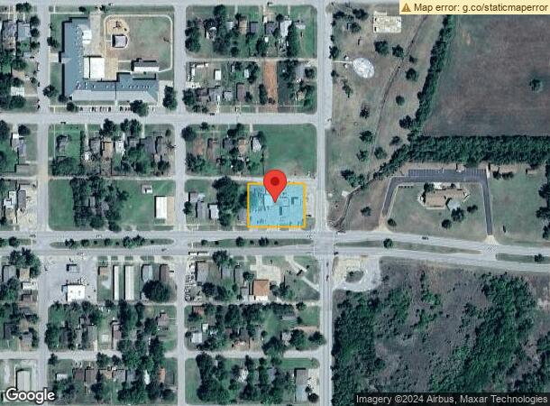  615 E Central Blvd, Anadarko, OK Parcel Map