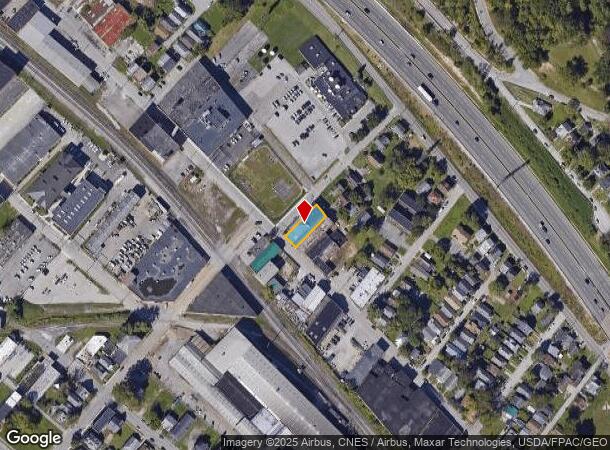  1500 Hansford St, Charleston, WV Parcel Map