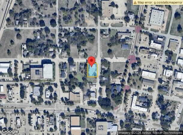  401 W Main St, Allen, TX Parcel Map