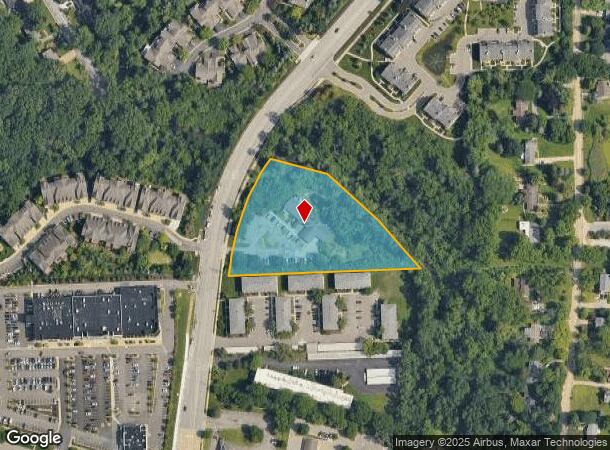 1979 S Huron Pky, Ann Arbor, MI Parcel Map