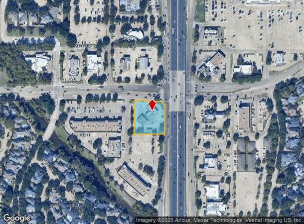  4590 Frankford Rd, Dallas, TX Parcel Map