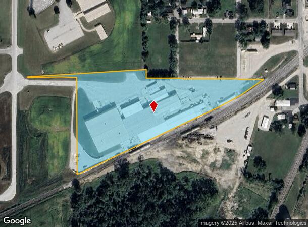 800 Dougherty St, Bluffton, IN Parcel Map