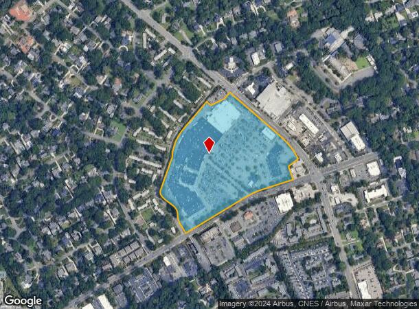  104 S Sharon Amity Rd, Charlotte, NC Parcel Map