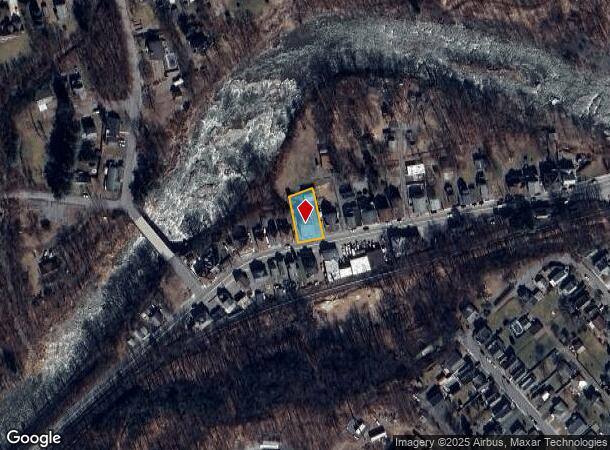  1225 S Main St, Old Forge, PA Parcel Map