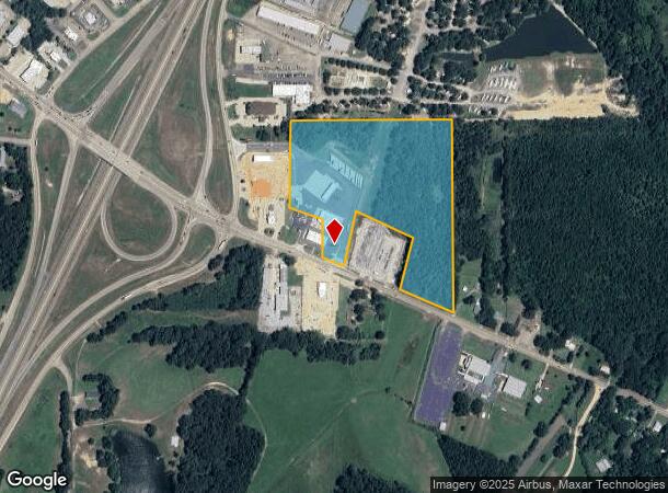 7516 S Siwell Rd, Byram, MS Parcel Map