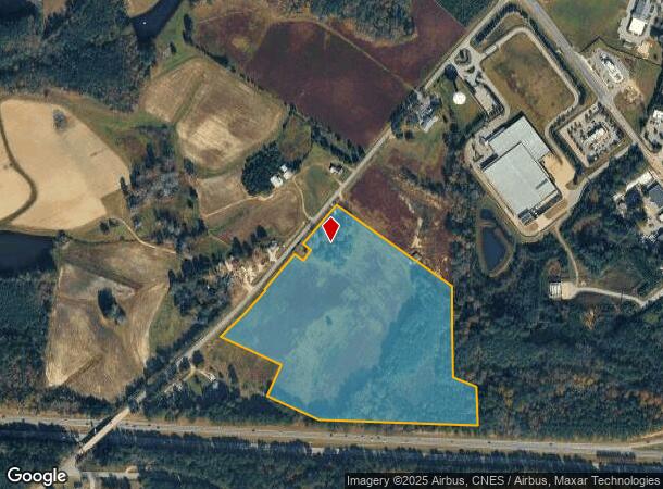 313 Green Pace Rd, Zebulon, NC Parcel Map