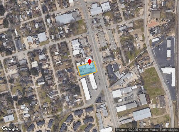  415 S Frazier St, Conroe, TX Parcel Map