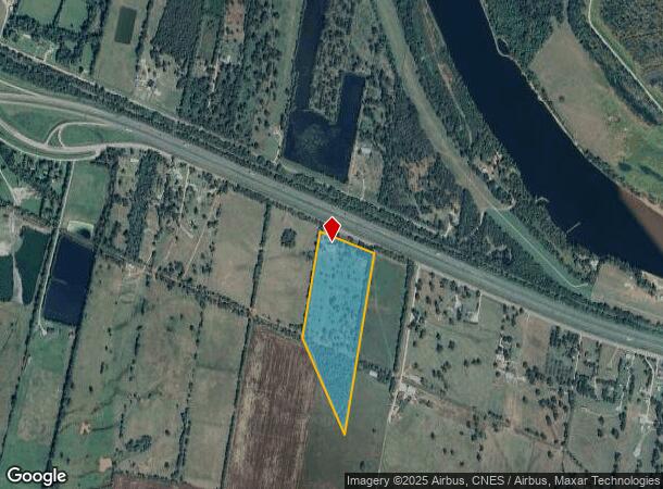  161 Cleveland Rd, Boyce, LA Parcel Map
