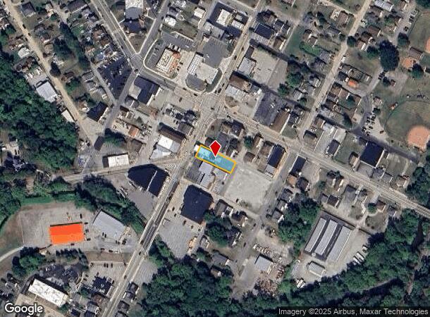  19 W Pike St, Houston, PA Parcel Map