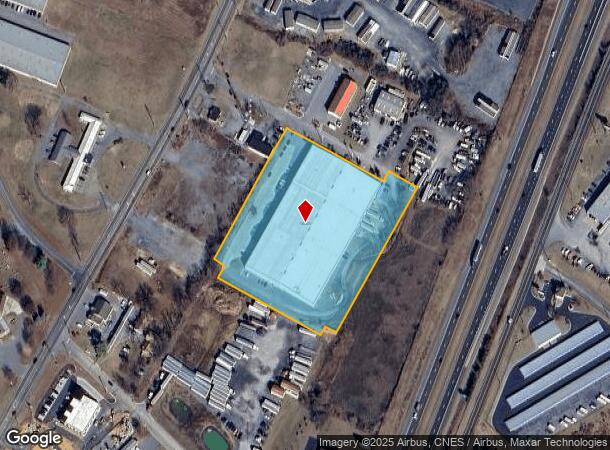  21 Warehouse Rd, Harrisonburg, VA Parcel Map