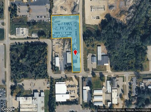 1070 Grant St, Fenton, MI Parcel Map