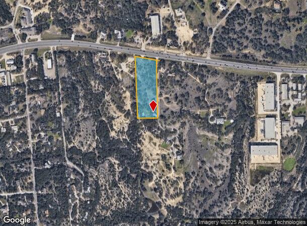  100 Longhorn Ln, Dripping Springs, TX Parcel Map