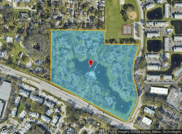  5412 Deerbrooke Creek Cir, Tampa, FL Parcel Map