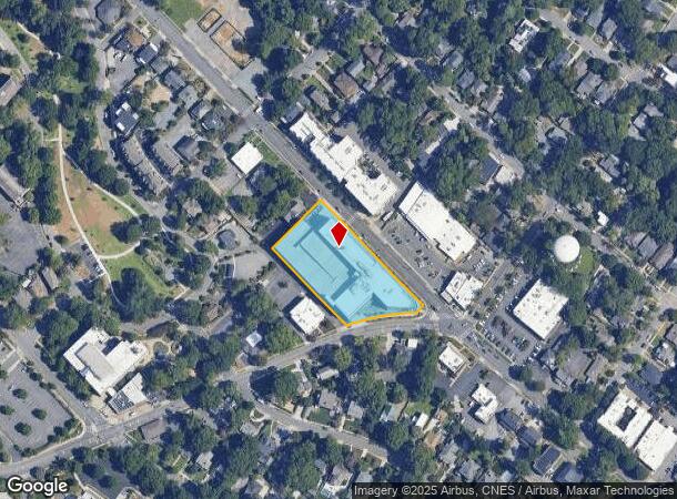  1924 E 7Th St, Charlotte, NC Parcel Map