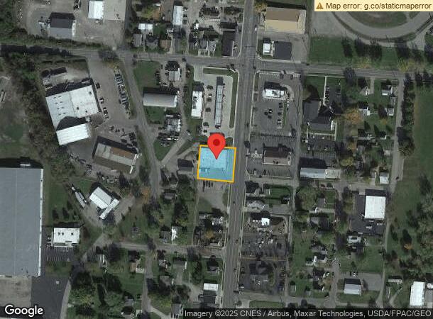  1126 S Main St, Bellefontaine, OH Parcel Map