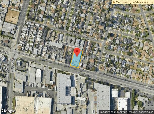  11917 Washington Blvd, Whittier, CA Parcel Map