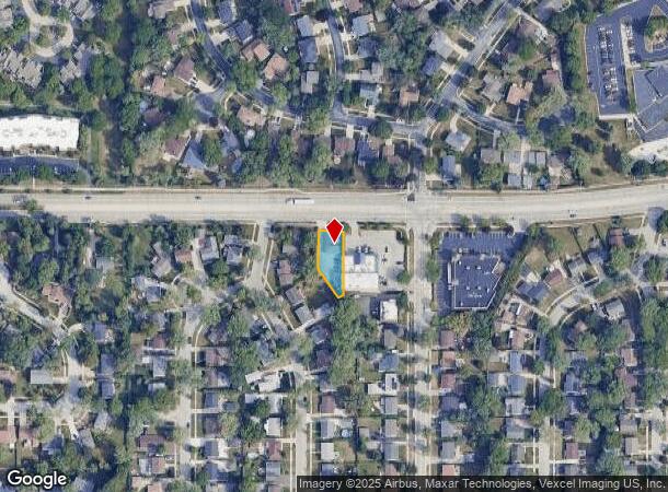  1205 W Dundee Rd, Wheeling, IL Parcel Map