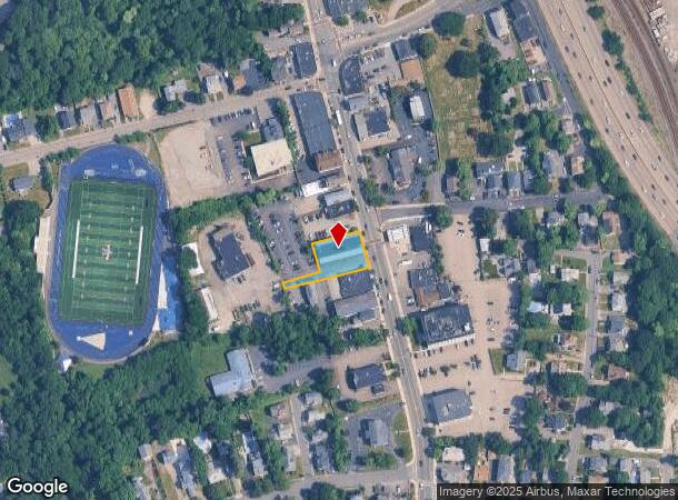 381 Washington St, Braintree, MA Parcel Map